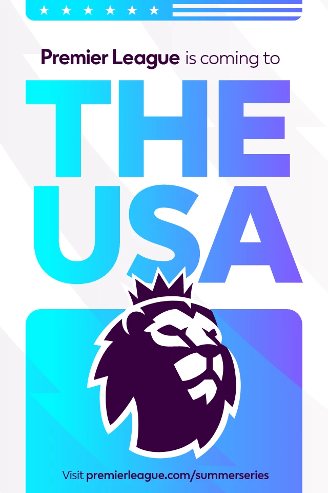premier league is coming to the usa